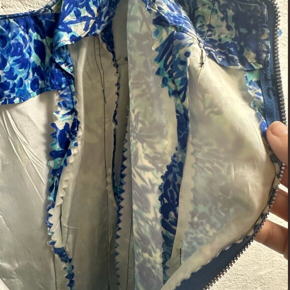 True Vintage 1950s floral Dress - Picture 2 of 4